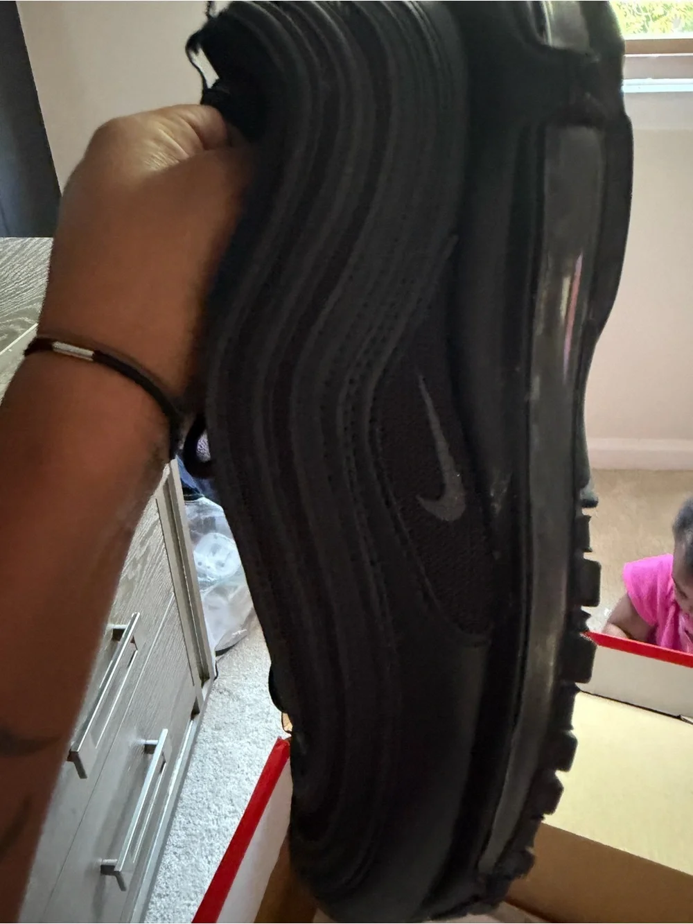 Nike women’s Air Max 97 in Black